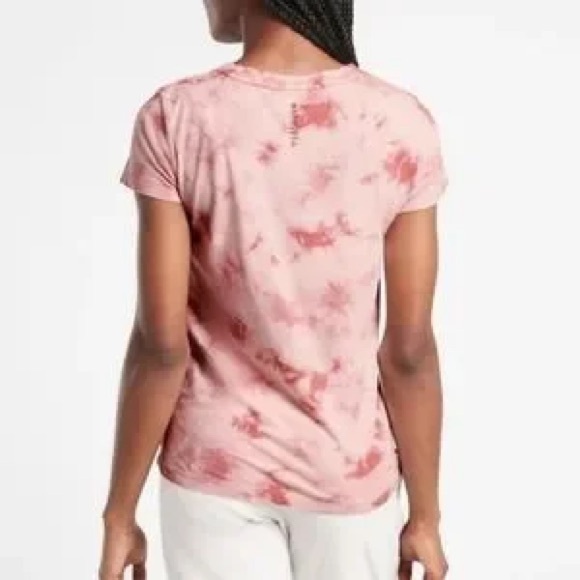 Athleta Organic Daily Crew Tie Dye Tee - Picture 2 of 11